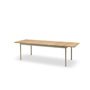Skagerak Pelago Table Teak-Aluminium, Light Ivory