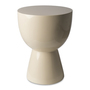Pols Potten Farbiger Hocker 'Tam Tam' Beige