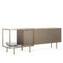 Mogg Sideboard 'Zoom' Bronze lackiert, Greige (RAL 7006)
