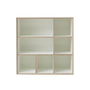 Müller Small Living Regalmodul 'Vertiko Ply' Weiss, Variante Six