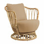 Gubi Loungesessel 'Grace' Graubeige 007 - Clay