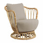 Gubi Loungesessel 'Grace' Perlbeige 010 - Clay