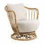 Gubi Loungesessel 'Grace' Seidengrau 011 - Clay
