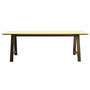Andersen Furniture Tisch 'T1' Pale Gold, B: 160 cm / T: 88 cm, Walnuss Naturöl