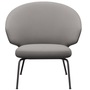Fritz Hansen Loungesessel 'LET SH210' Beige 1121 - Christianshavn, Warm Graphite 180
