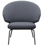 Fritz Hansen Loungesessel 'LET SH210' Orangeblau 1150, Warm Graphite 180