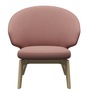 Fritz Hansen Loungesessel 'LET SH200' Orangerot 1131 - Christianshavn, Esche 31 