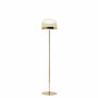 FontanaArte Equatore Gold matt, Ø: 26.7 cm / H: 135 cm