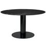 Gubi Esstisch 'Gubi 2.0'  Ø: 150 cm, Black Marquina Marble, Black