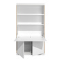 Müller Small Living FLAI HOME-OFFICE Weiss mit Birkenschichtholzkante, Melaminrückwand, H: 216.8 cm 