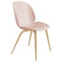 Gubi  Stuhl 'Beetle Dining' Oak Semi Matt Lacquered, Sweet Pink, Kunststoffgleiter