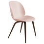 Gubi  Stuhl 'Beetle Dining' Smoked Oak Matt Lacquered, Sweet Pink, Kunststoffgleiter