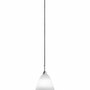 Gubi Kleine Pendelleuchte 'Bestlite' mit Chromgestell Bone China, Ø: 16 cm