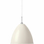 Gubi Kleine Pendelleuchte 'Bestlite' mit Chromgestell Soft White Semi Matt, Ø: 40 cm