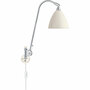 Gubi Wandleuchte 'Bestlite BL6' mit Chromegestell Soft White Semi Matt