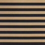 Woodnotes Big Stripe 80 x 140 cm, Schwarz-Natur, S 