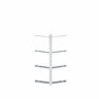 Radius Design Wand-Büchergestell 'Booksbaum 1' Weiss, H: 90 cm 