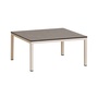 Weishäupl Beistelltisch B: 77 cm / T: 77 cm, Perlbeige 14, Steingrau 3