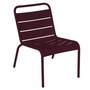 Fermob Lounge-Stuhl 'Luxembourg' Schwarzkirsche B9