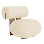 Norr11 Hippo Lounge Beige 100 - Hallingdal 65, Eiche natur