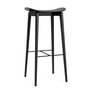Norr11 NY11 Stool Eiche schwarz, H: 75 cm