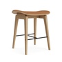 Norr11 NY11 Stool - Upholstery Kamel 21004 - Dunes, Eiche natur, H: 45 cm