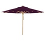 Weishäupl Sonnenschirm 'Klassiker' Ø: 210 cm	, Aubergine N°49	