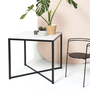 Ok Design Confetti Dining Table Schwarz - Schwarz-Weiss