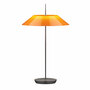 Vibia Tischleuchte Mayfair Graphitgrau / Orange
