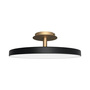 Umage Asteria Up Ceiling Lamp Schwarz, Ø: 60 cm / H: 21 cm 