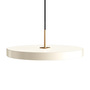 Umage Asteria Pendant Lamp Perlweiss, Medium, Messing