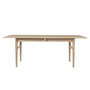 Carl Hansen & Søn Tisch 'CH327' Eiche geseift, B: 190 cm / T: 95 cm