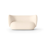 Ferm Living Rico Sofa B: 150 cm , Off-White - Wool Bouclé