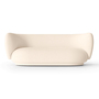Ferm Living Rico Sofa B: 210 cm , Off-White - Wool Bouclé