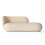 Ferm Living Rico Divan Armlehne links, Off-White - Brushed