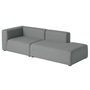 HAY Mags Left End Module B: 97 cm , Standardvariante, Telegrau 1 116 - Hallingdal