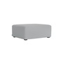 HAY Mags Ottoman B: 79 cm / T: 96 cm , Achatgrau 121 Fjord