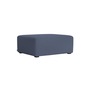 HAY Mags Ottoman B: 79 cm / T: 96 cm , Graphitgrau 672 - Fjord