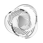 Alessi Trinity Fruit Holder Edelstahl , Ø: 29 cm 