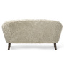 by Lassen Ingeborg Sofa Moonlight - Schaffell, Eiche geräuchert