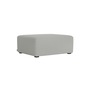 HAY Mags Soft Ottoman B: 87 cm / T: 104 cm , Weissgrau 110 - Hallingdal