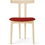 Carl Hansen & Søn Stuhl 'T-Chair' Rot 643 - Remix 3, Eiche geseift