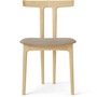 Carl Hansen & Søn Stuhl 'T-Chair' Beige 0200 - Hallingdal 65, Eiche geölt
