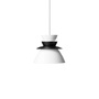 LYFA Sundowner Pendant Schwarz / Weiss, Ø: 17.5 cm / H: 15.1 cm 