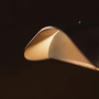 Menu Light Wing Table Lamp Aluminium poliert