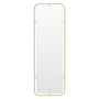 Menu Furniture Nimbus Mirror Rectangular Messing poliert, B: 53.4 cm / H: 158.4 cm 