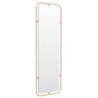 Menu Furniture Nimbus Mirror Rectangular Messing poliert, B: 53.4 cm / H: 158.4 cm 
