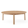 Menu Furniture Passage Lounge Table Ø: 90 cm / H: 33 cm , Eiche Natur