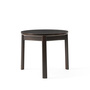 Menu Furniture Passage Lounge Table Ø: 50 cm / H: 43 cm , Eiche dunkel lackiert