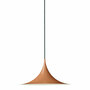 Gubi Pendelleuchte 'Semi' Roasted Pumkin Glossy, Ø: 30 cm